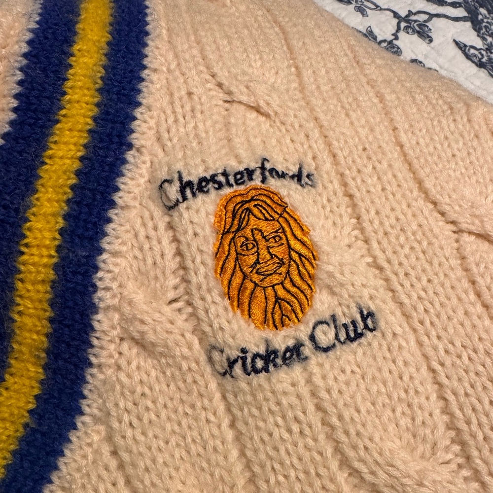 Vintage cricket sweater (wool) - Picture 4 of 4